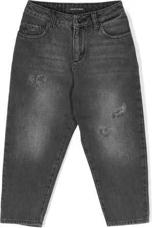 Emporio Armani Faded baggy jeans