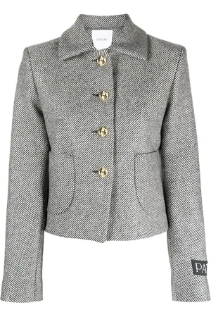 Patou Textured virgin-wool short jacket