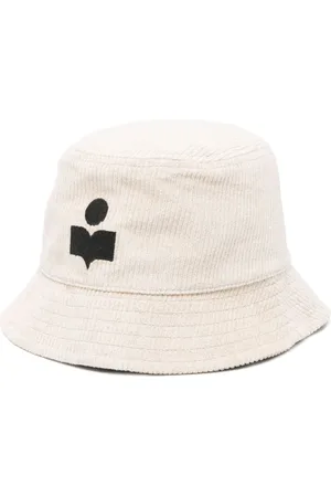 Isabel Marant Logo-embroidered ribbed bucket hat
