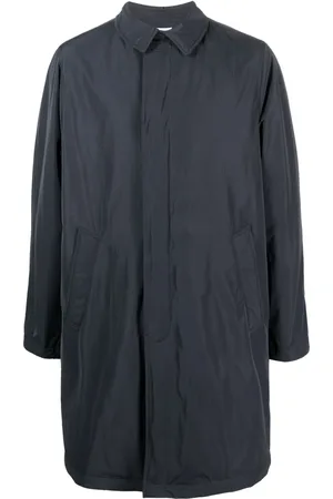 Aspesi Single-breasted padded raincoat