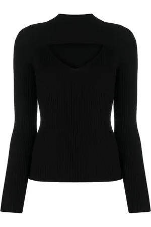 Liu Jo Cut-out ribbed jumper