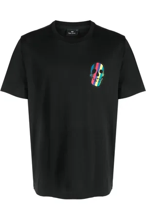 Paul Smith Skull-patch organic cotton T-shirt