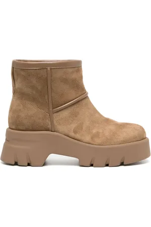 Gianvito Rossi Shearling-lined suede boots