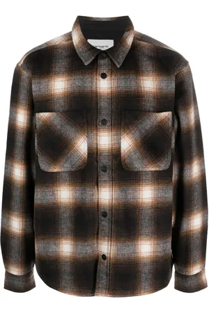 Carhartt Check-pattern long-sleeve shirt