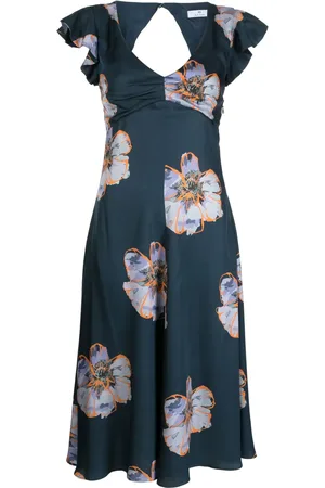 Paul Smith Floral-print V-neck dress