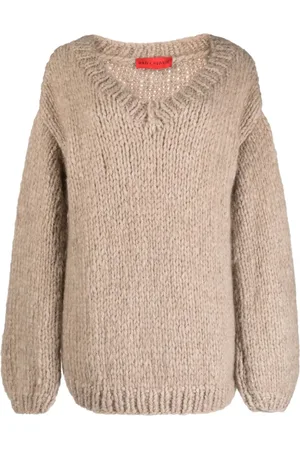 FARFETCH V-neck chunky-knit jumper