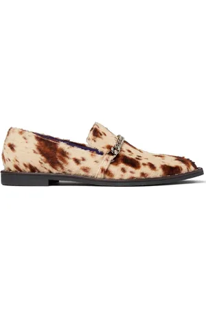Stella McCartney Falabella animal-print loafers