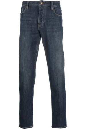 Emporio Armani Low-rise slim jeans