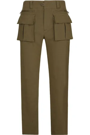 Dolce & Gabbana Logo-patch cargo trousers