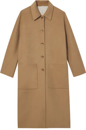 Proenza Schouler Melton reversible buttoned peacoat