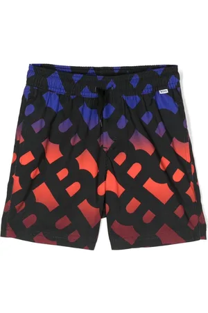 HUGO BOSS Logo-print swim shorts