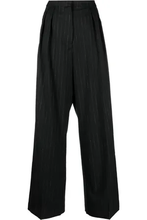 Rohe Striped wide-leg trousers