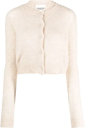 Marant Etoile Nita button-up cropped cardigan