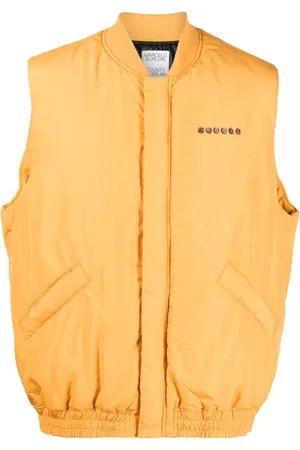 MARCELO BURLON County Sugar logo-print padded gilet