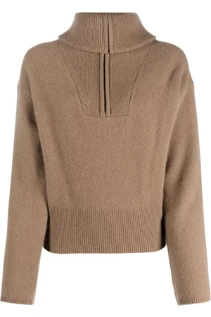 Joseph Half-zip cashmere-blend jumper