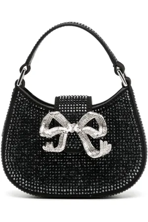 Self-Portrait Micro Crescent Bow tote bag