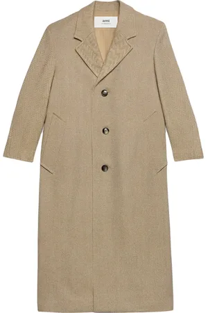 Ami Single-breasted long coat