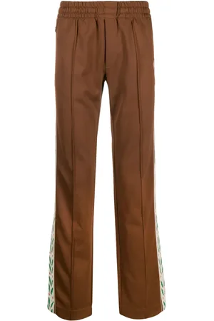 Casablanca Logo-patch straight track pants