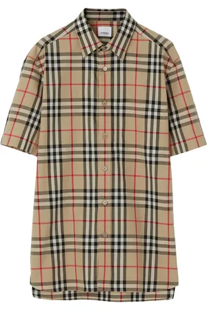 Burberry Vintage Check pattern cotton shirt