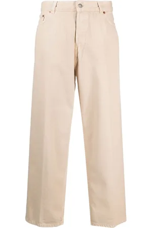 haikure Logo-patch straight-leg jeans