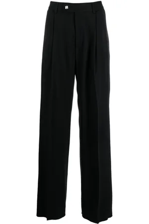 AMIRI Box-pleat straight-leg trousers