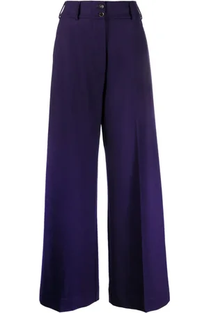 Etro High-waisted flared trousers