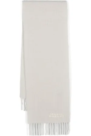 Isabel Marant Firny logo-embroidered scarf