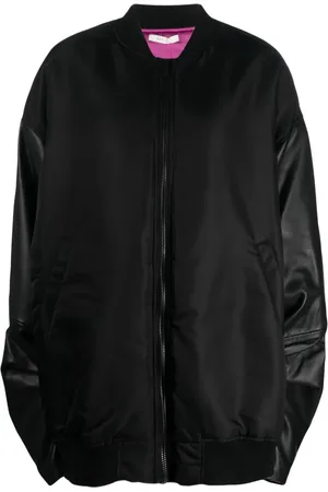 REV Oversize high-neck bomber jacket
