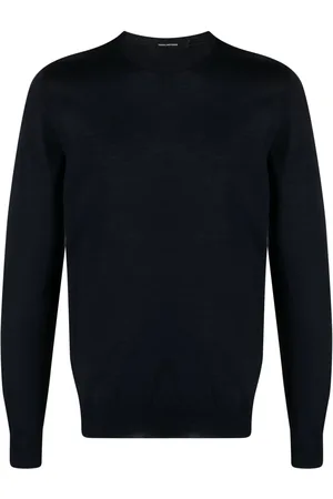 TAGLIATORE Crew-neck fine-knit jumper