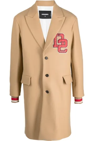 Dsquared2 Number patch-detail coat