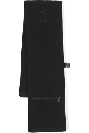 Y-3 Logo-print quilted scarf