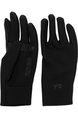 Y-3 Logo-embossed anti-slip gloves