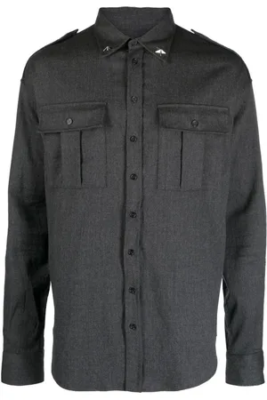 Dsquared2 Long-sleeve virgin wool shirt