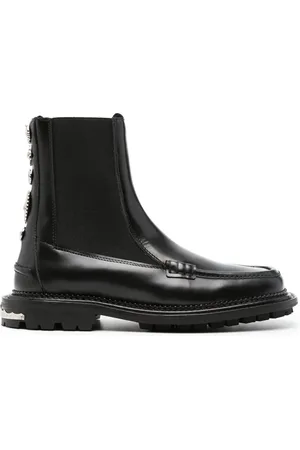 TOGA PULLA Stud-embellished leather boots