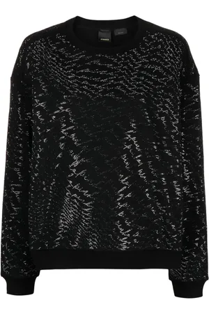 Pinko Crystal-embellished crew-neck sweatshirt