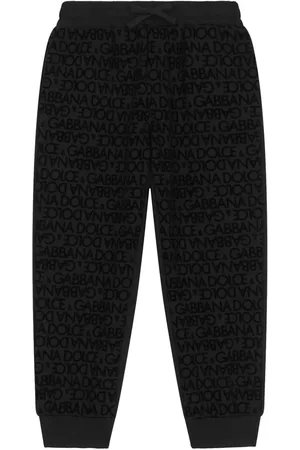Dolce & Gabbana Logo-print cotton track pants