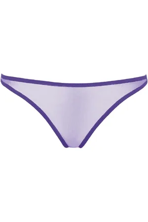 ERES Sheer-panel tanga briefs