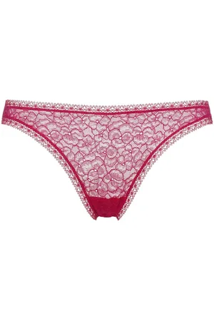 ERES Velouté lace-panel briefs