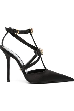 VERSACE Gianni Ribbon Cage 110mm pumps