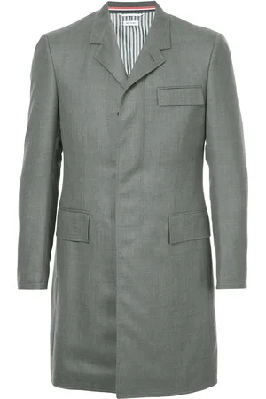 Thom Browne Super 120s Chesterfield overcoat