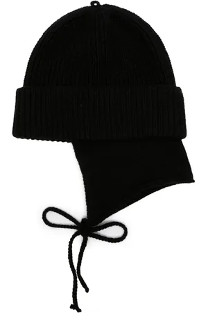 Fursac Ribbed-knit wool beanie