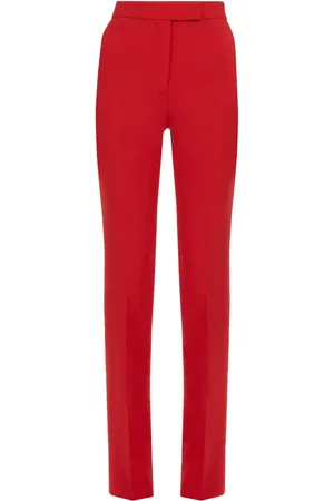 Salvatore Ferragamo Straight-leg wool tailored trousers
