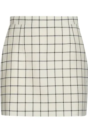 Marni Checked wool miniskirt