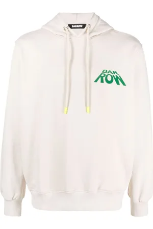 BARROW Logo-print drawstring hoodie