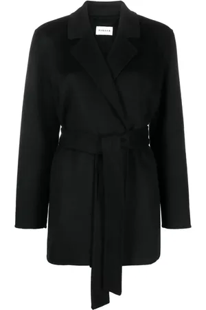P.A.R.O.S.H. Belted-waist wool coat
