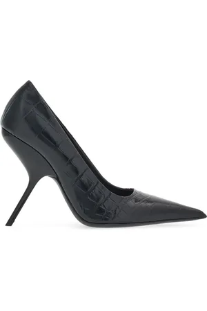Salvatore Ferragamo Eva 105mm crocodile-embossed pumps