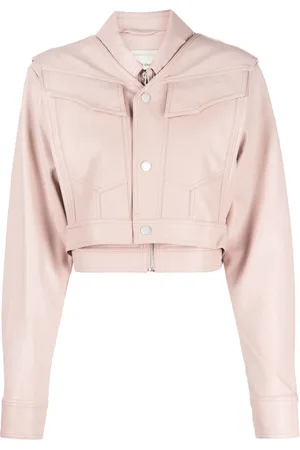Feng Chen Wang Layered-panel cropped jacket