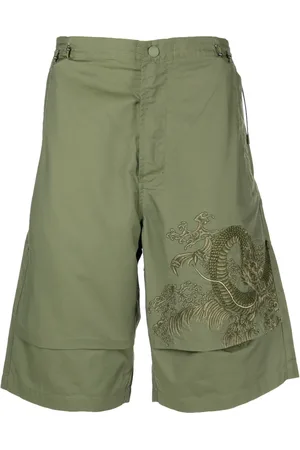 Maharishi Graphic-print bermuda shorts