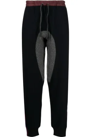 Kolor Drawstring-waistband knitted trousers