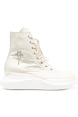 Rick Owens Adfu Abstract lace-up sneakers
